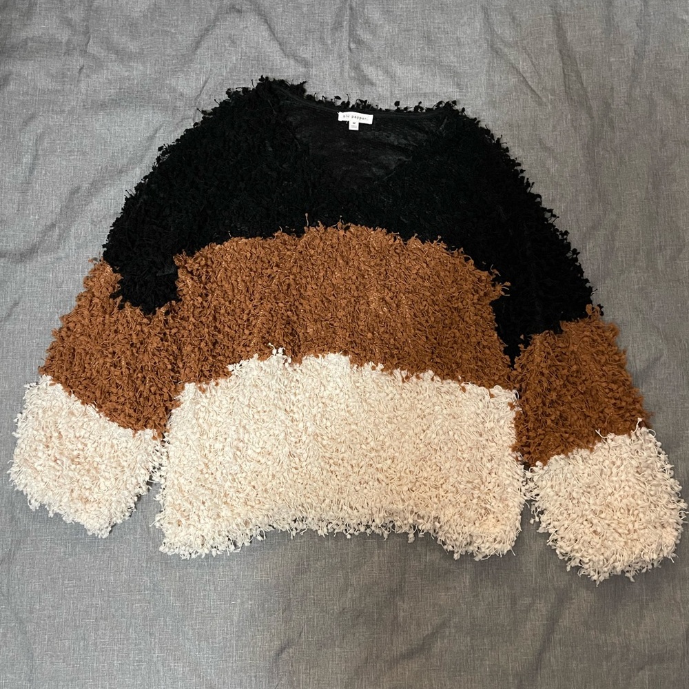 Popcorn sweater